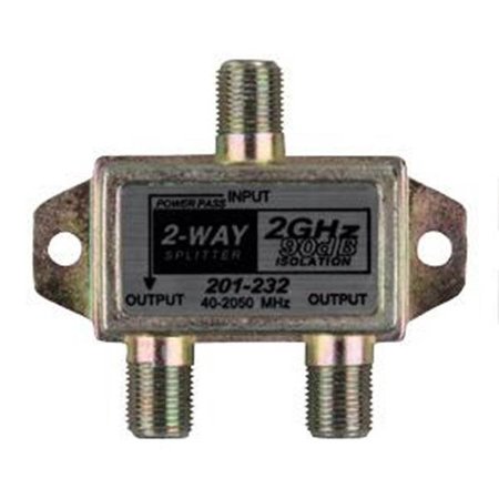 JR PRODUCTS JR PRODUCTS 47355 2-Way Digital Line Splitter - 2.4 Ghz J45-47355